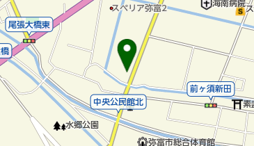 横井電器の地図画像