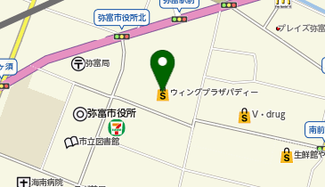 あーる工房弥富店の地図画像