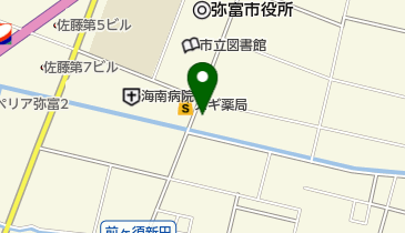富島屋の地図画像