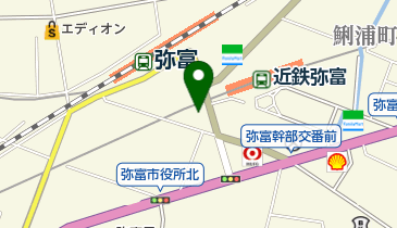 仲男自転車預り所の地図画像