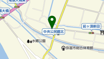 つげ美容室の地図画像