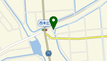 末広理容室の地図画像