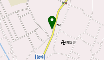 諸輪公民館の地図画像