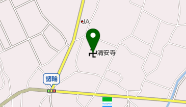 清安寺の地図画像