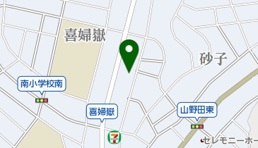 インドアテニススクールロングウッド長久手の地図画像