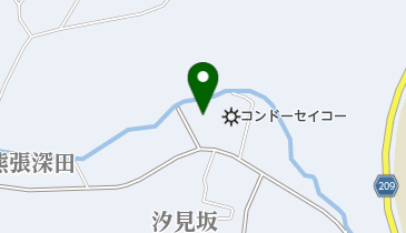 コンドーセイコー株式会社の地図画像