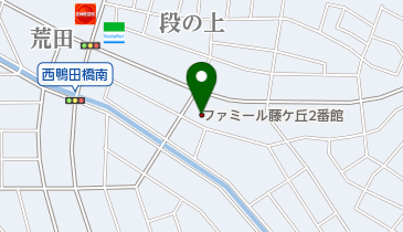 ファミール藤ヶ丘2番館管理組合の地図画像