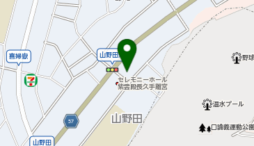 ブルースカイオートの地図画像