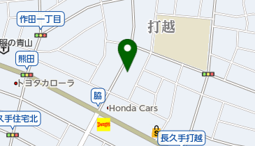 庭球倶楽部の地図画像