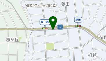 美容室TSURUTAの地図画像