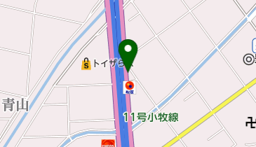 宝塗料店の地図画像