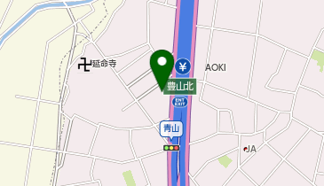 空港バッティングの地図画像