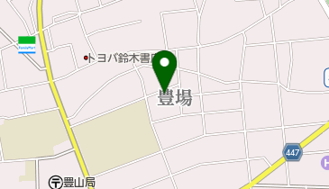 豊山町役場 総合福祉センター しいの木の地図画像