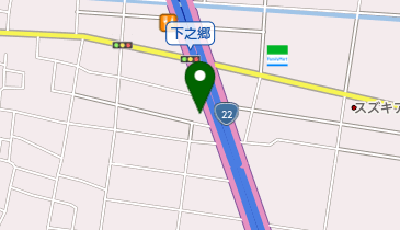 春日自動車の地図画像