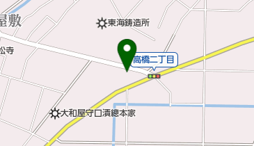 ウエハラヘアーサロンの地図画像