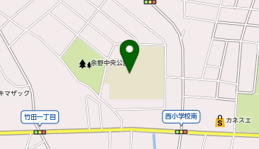 大口西児童クラブの地図画像