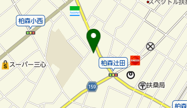 天野電気商会の地図画像