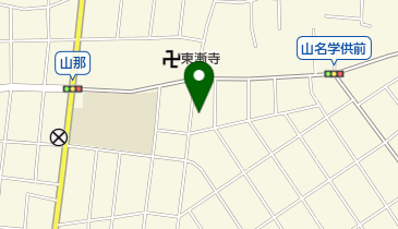 市川書道塾の地図画像