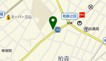 名桑塗材の地図画像