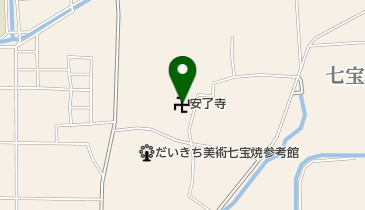 安了寺の地図画像