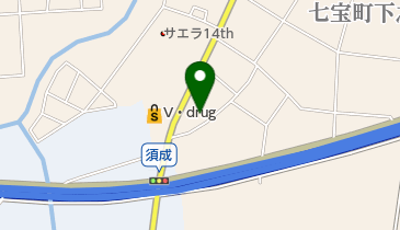 有限会社千成造園の地図画像