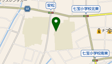 あま市役所 七宝児童館の地図画像