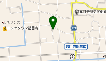竹鍼灸治療院の地図画像