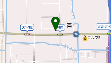 ハットリ美容室の地図画像