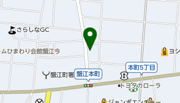 愛電館イチノの地図画像