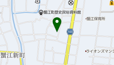 北之町公民館の地図画像