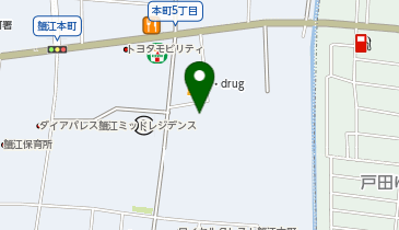 蟹江中央整体院の地図画像