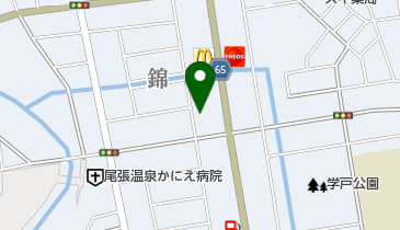 錦珠算塾の地図画像