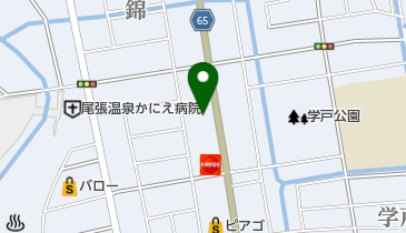 名古屋トヨペット株式会社蟹江店の地図画像