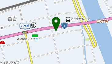 山田自動車販売の地図画像