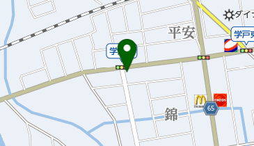 ナニワ店の地図画像