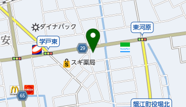 株式会社ぬし与仏壇店蟹江店の地図画像