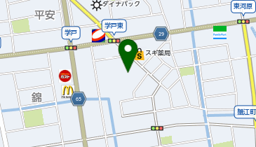 蟹江町役場 水道課の地図画像