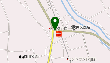 あおきや洋品店の地図画像