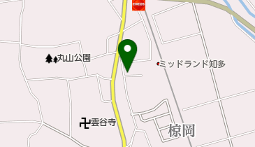 理容タナカの地図画像