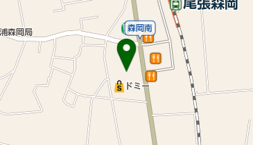 カットワーク 森岡店の地図画像