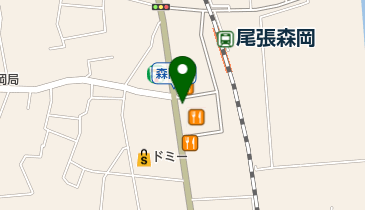 メガネの杉浦の地図画像