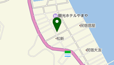 タマル衣料品店の地図画像