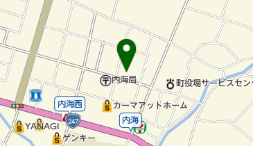 田中屋呉服店の地図画像