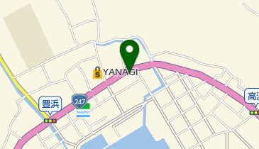 柳接骨院の地図画像