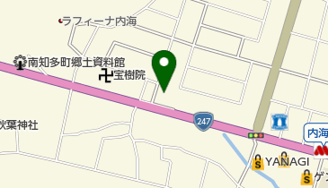 有限会社内田化成の地図画像