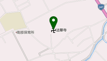 法華寺の地図画像