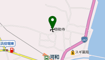 弥勒寺の地図画像