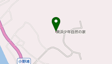 美浜少年自然の家の地図画像