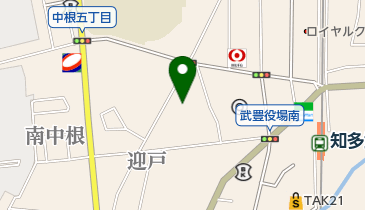 アワーズ武豊店の地図画像