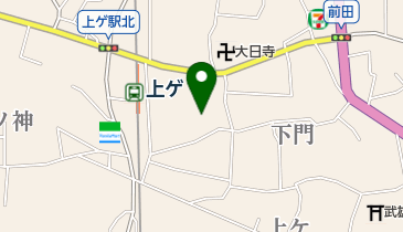 下門区公民館の地図画像